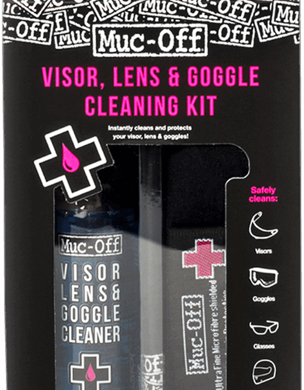 MUC-OFF Visor, Lens cleaning kit V2