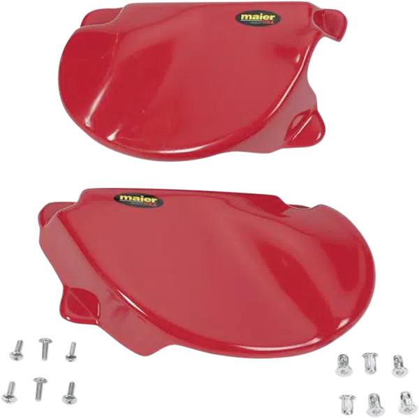Maier zijnummerborden rood Honda XR 75 1977-1978 & XR 80 1979-1982
