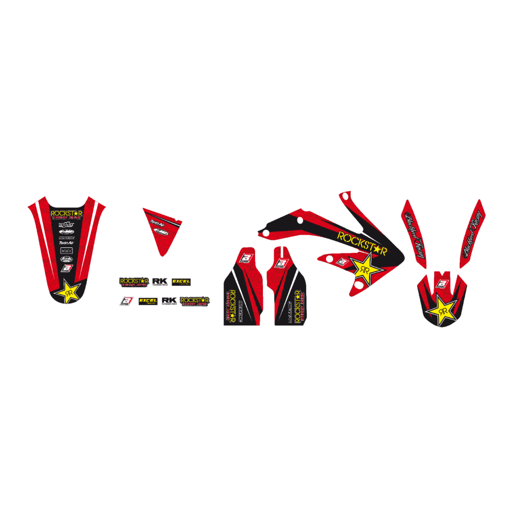 Blackbird stickerset Rockstar Energy Honda CRF 450R 2005-2008