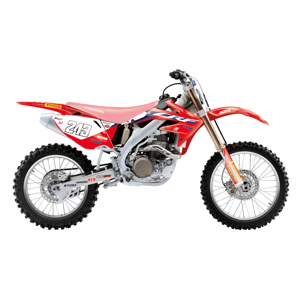 Blackbird stickerset Replica HRC 2020/2021 Honda CRF 450R 2005-2008 - Afbeelding 2