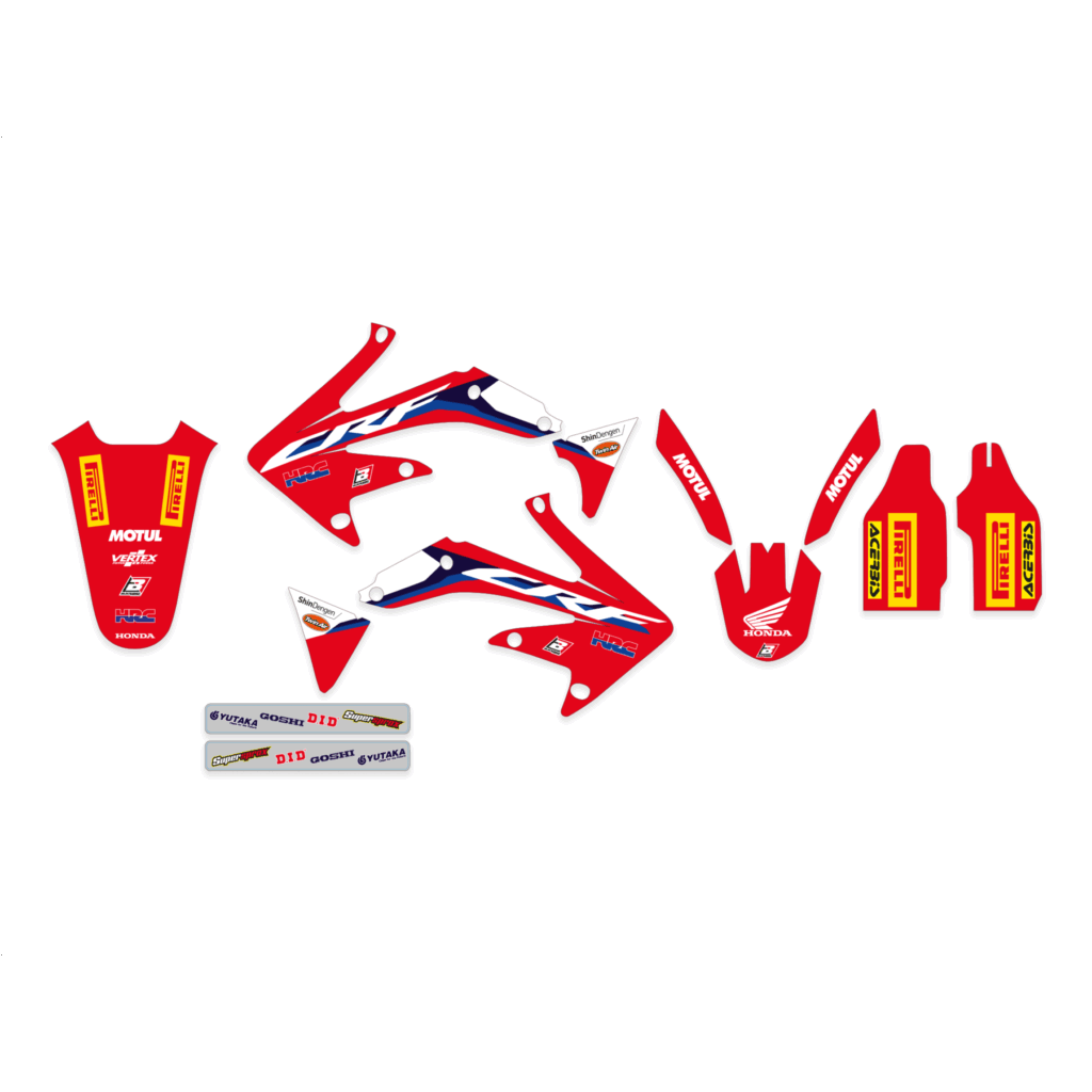 Blackbird stickerset Replica HRC 2020/2021 Honda CRF 450R 2005-2008