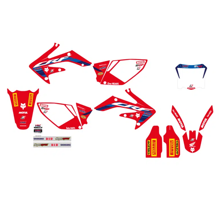 Blackbird stickerset Replica Team HRC 2023 Honda CRF 250R 2004-2009