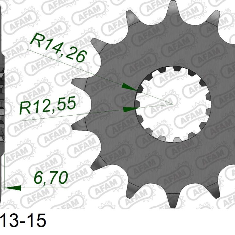 AFAM voortandwiel 14 tands #520 Yamaha YFZ 450R 2009-2020