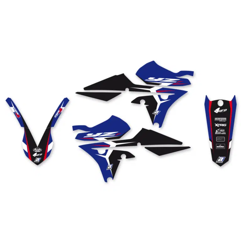 Blackbird Dream 4 stickerset 3 delig Yamaha YZ 250F 2014-2018 & YZ 450F 2014-2018
