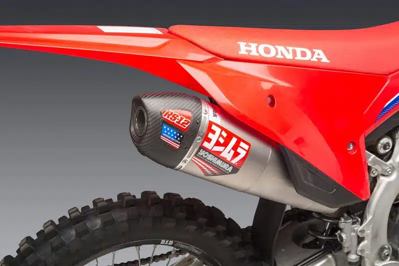 Yoshimura RS12 compleet uitlaat systeem Honda CRF 250R/RX 2025 ( RVS )