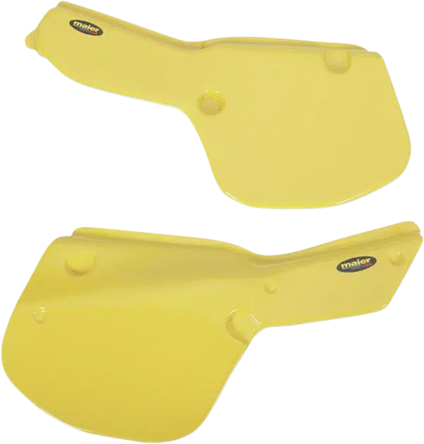 Maier zijnummerborden Geel Yamaha YZ 250/490 1984/1985