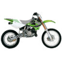 Blackbird Dream 4 stickerset 3 delig Kawasaki KX 85 2001-2013