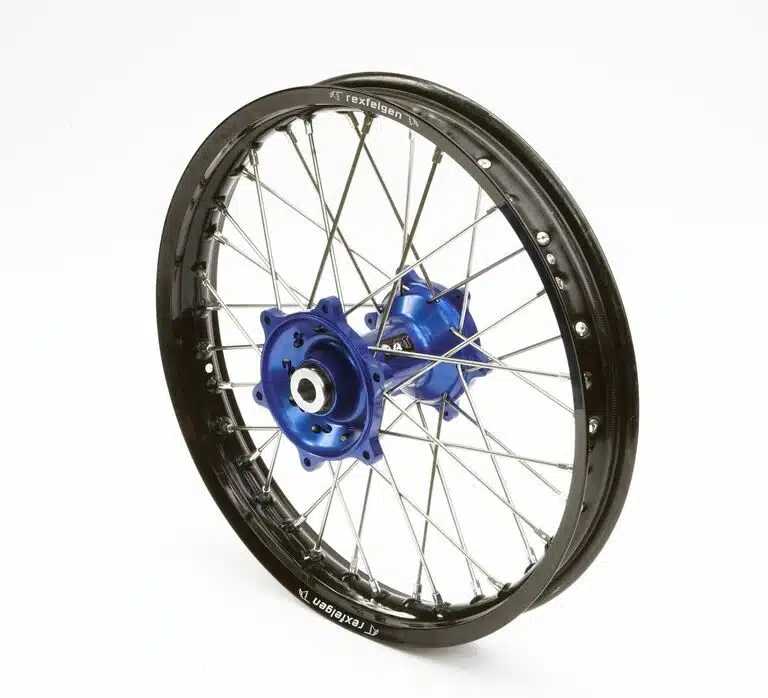 PMP achterwiel compleet zwarte velg + PMP Naaf blauw 19-2.15 Yamaha YZ 250 1999-