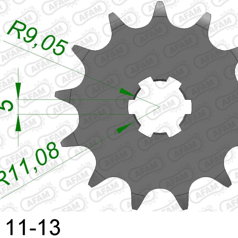 AFAM voortandwiel Kawasaki KX 125 94-08