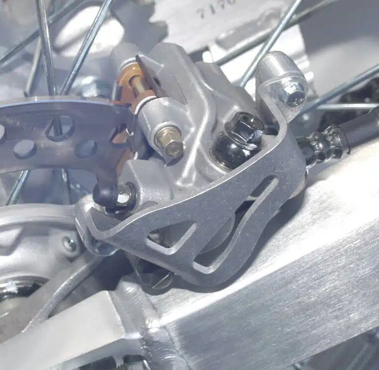 Works Connection achter remklauw beschermer Yamaha YZ / YZ-F 125-426 1993-2002