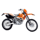 Blackbird Dream 4 stickerset 3 delig KTM SX/EXC 125-540 1998-2000