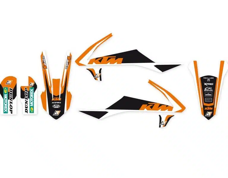 Blackbird Dream 4 stickerset 3 delig KTM SX 65 2016-