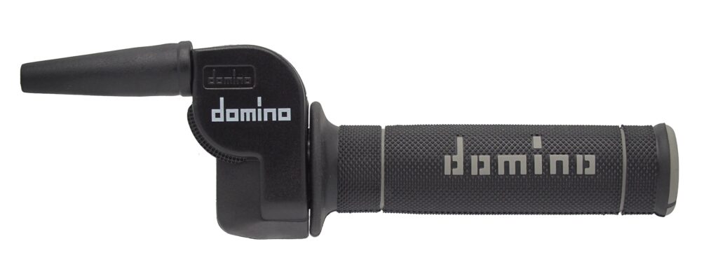 Domino Trial Gashendel Zwart met handvaten ( A240 grijs zwart )