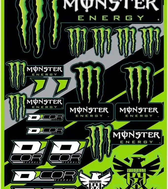D'Cor Monster Stickervel