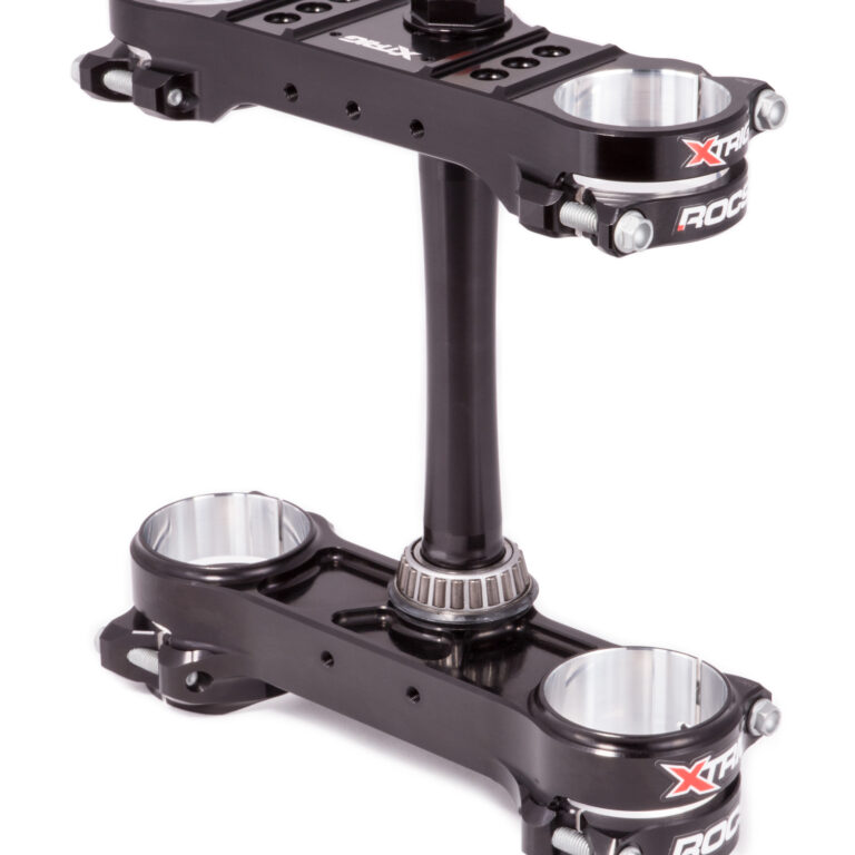 Xtrig ROCS pro kroonplaten set KTM Husqvarna offset 20-22 zwart