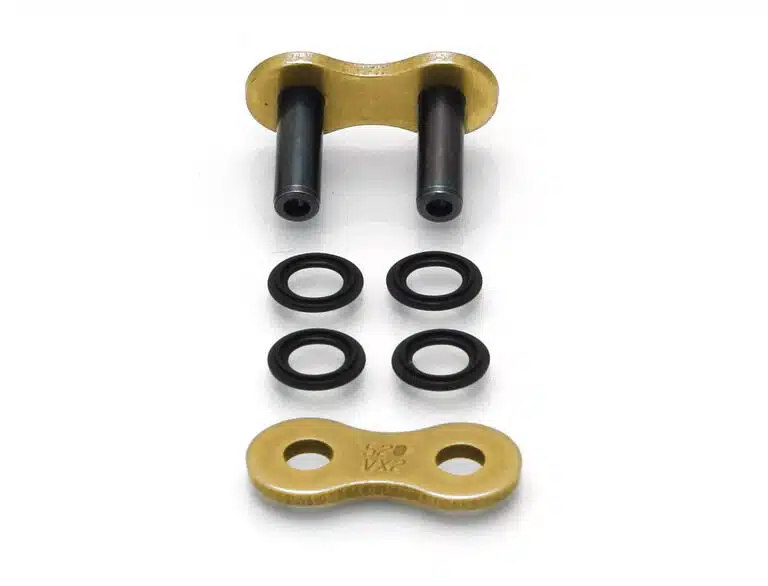 D.I.D 520 VX3 ZJ klink schakel Goud/Zwart