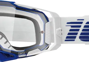 100% Armega Crossbril Blauw - Clear lens ( 2024 collection )