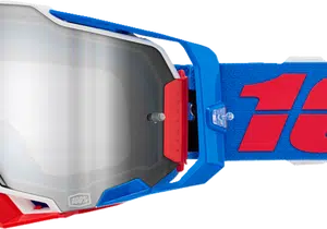 100% Armega Crossbril Ironclad - Silver mirror lens ( 2024 collection )