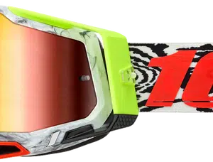 100% Racecraft 2 Engal - Rode Spiegel Lens