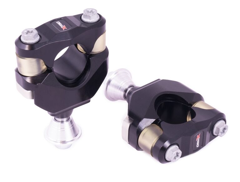X-Trig PHDS stuurklemmen + stuurdempers voor OEM kroonplaten met 28,6 mm stuur Suzuki RM-Z 250 2007-2024 & RM-Z 450 2005-2024