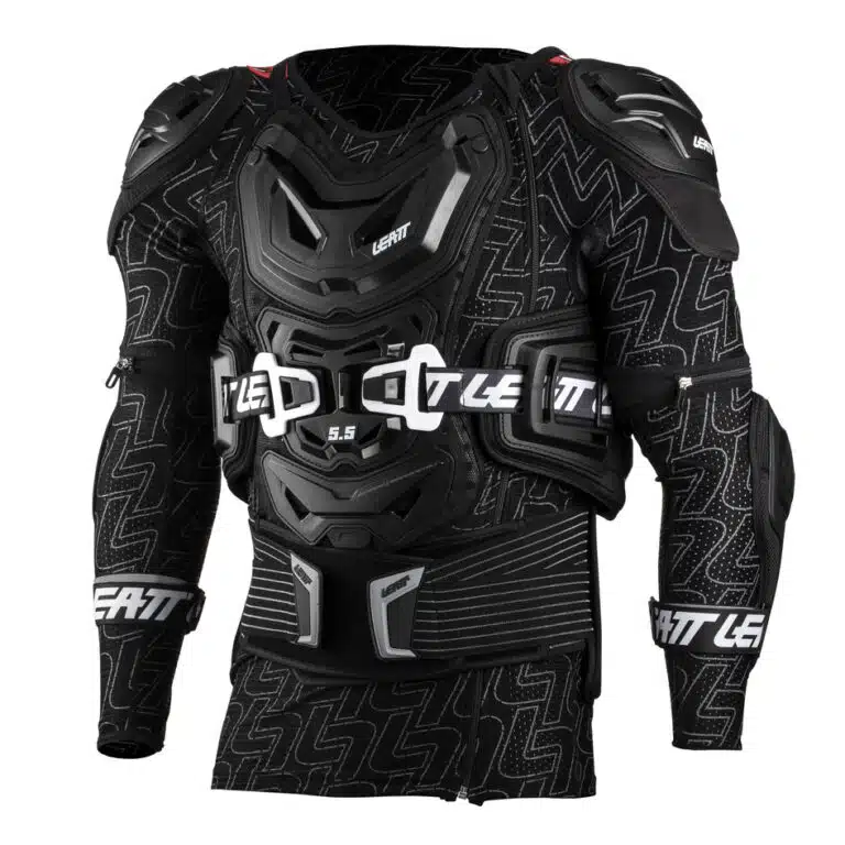 Leatt bodyprotector 5.5 zwart universeel voor volwassenen