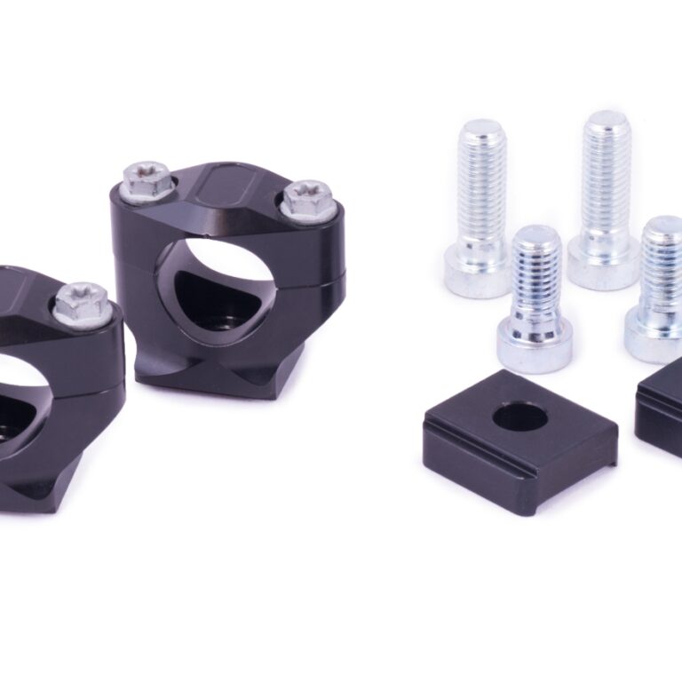 X-Trig stuurklemmen + stuurverhoger blokken voor Xtrig kroonplaten met 22 mm stuur M12