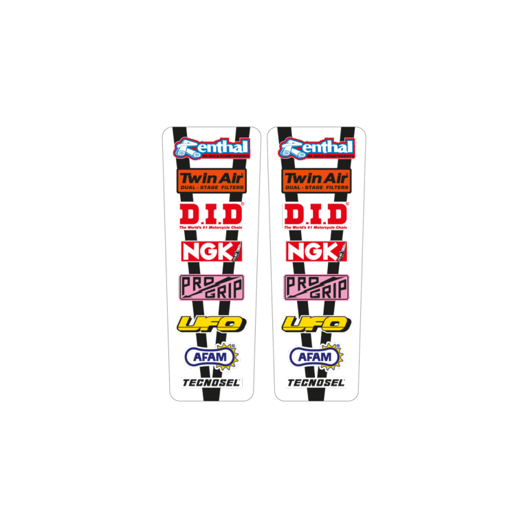 Blackbird Vintage spatbord stickers