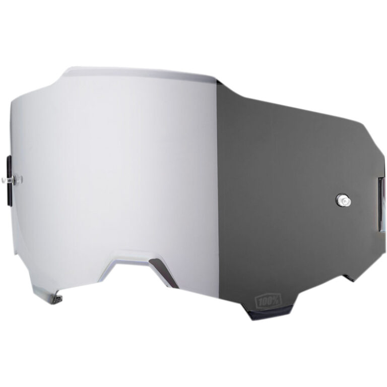 100% Mirror Silver Lens voor 100% Armega crossbril