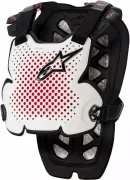 Alpinestars A-1 Pro Bodyprotector Wit / Rood maat M / L