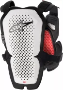 Alpinestars A-1 Pro Bodyprotector Wit / Rood maat M / L