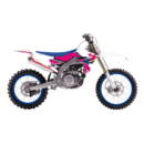 Blackbird stickerset met zadelovertrek Retro Yamaha YZ 250F 2019-2023 & YZ 450F 2018-2022