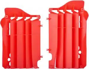 Polisport radiator lammellen plastic Rood Honda CRF 250R 16-17 & CRF 450R 15-16