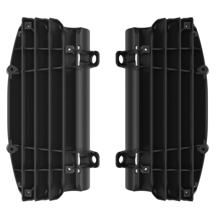 Polisport radiator lammellen plastic Zwart KTM SX 125/150 16-18 & SX 250 17-18 & SX-F 250/350/450 16-18 & EXC 250 17 & EXC 250 TPI 18-19 & EXC 300 TPI 18-19 & EXC-F 250/350/450/500 17-18 & Husqvarna TC 125 16-18