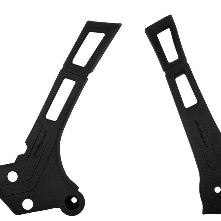 Polisport frame beschermers zwart Yamaha YZ 125/250 2005- & Fantic XX 125 2021- & XX 250 2022-