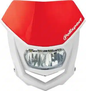 Polisport LMX Halo Led koplamp rood/wit