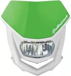 Polisport LMX Halo Led koplamp groen/wit