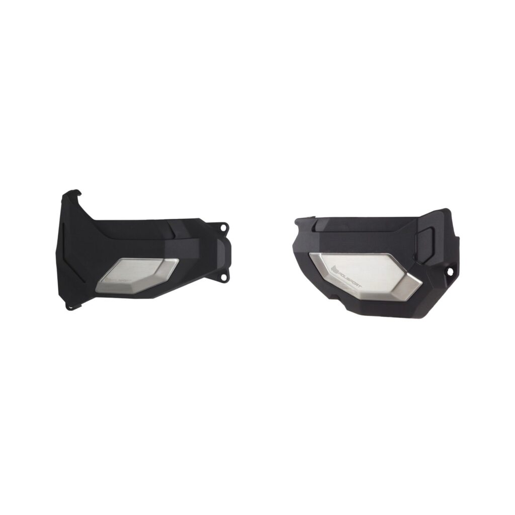 Polisport KIT ENGINE COVER PROTECTOR BLACK - Yamaha MT 07 18-23 & XSR 700 15-23 & FZ-07 15-17 & Fantic Caballero 700 2023
