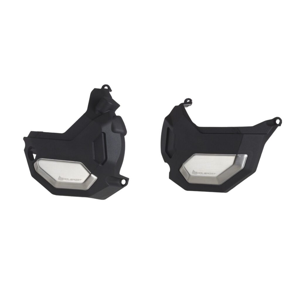 Polisport KIT ENGINE COVER PROTECTOR BLACK - Honda NC 750X 2018-2020 & NC 700X 2014-2017