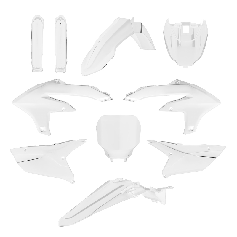 Polisport plastic kit Wit Yamaha YZ 250F 2024- & YZ 450F 2023-