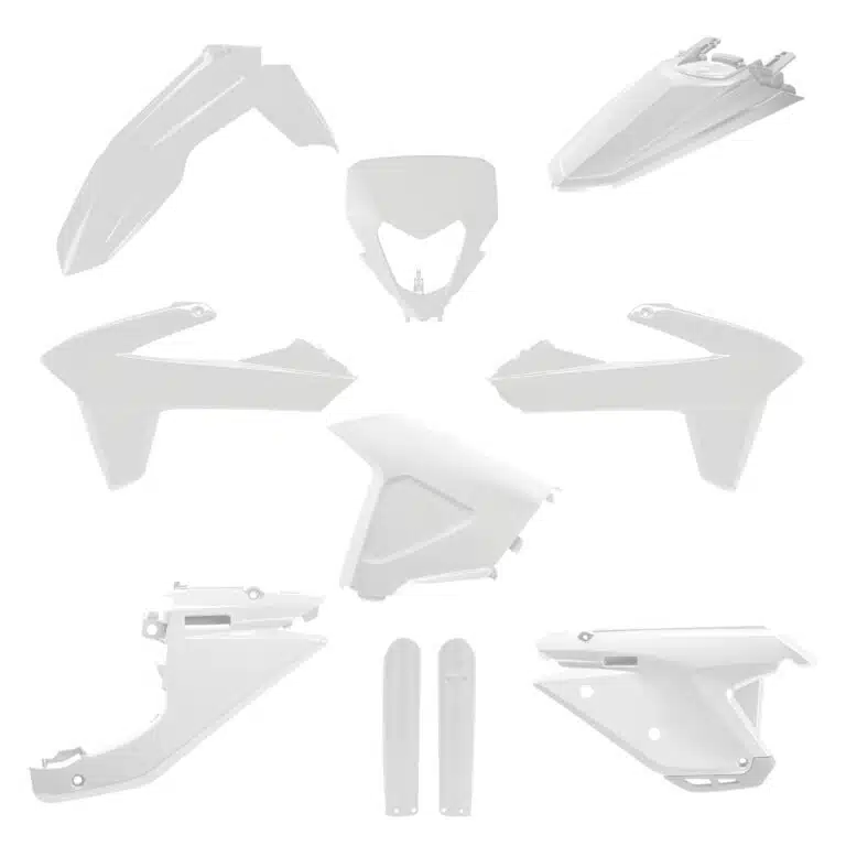 Polisport plastic kit Wit SHERCO SE-R/SEF-R 2025