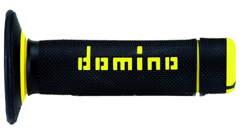 Domino handvaten Waffle X-treme Zwart / Geel