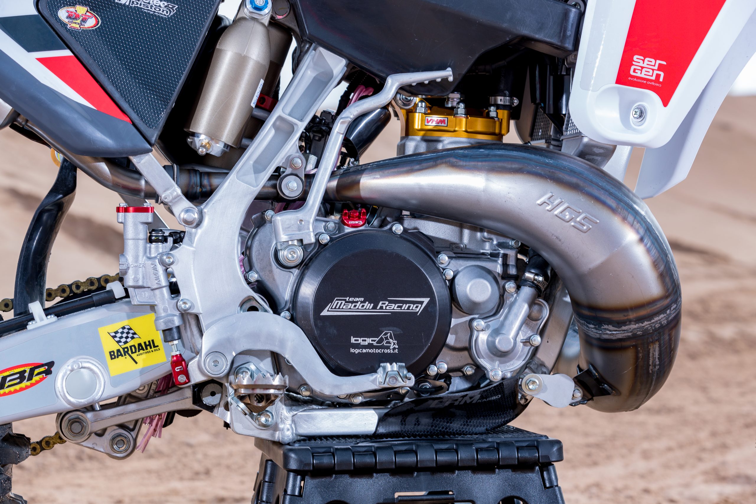VHM Cylinderkop goud KTM SX 200 / EXC 200 2003-2016 - Afbeelding 2