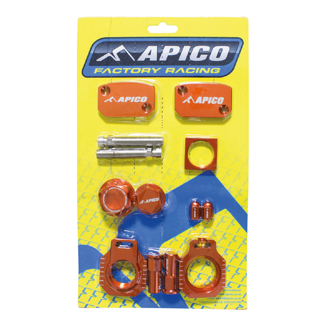 Apico Factory Bling Pack Oranje KTM SX 125-150 16-22, SX 250 14-22, SX-F 250/350/450 14-22