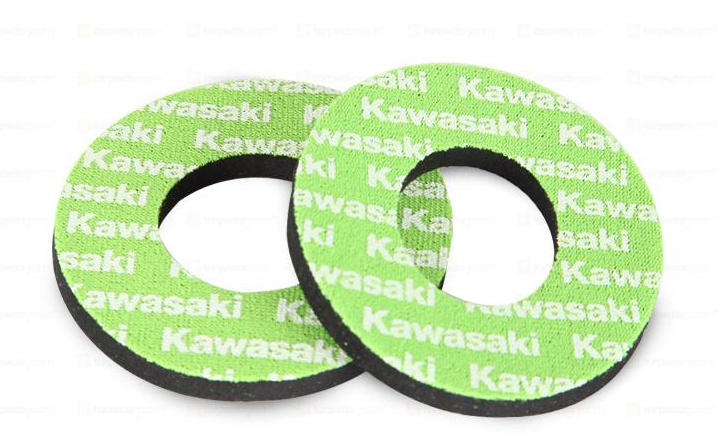 Airtime Donuts Groen ( per set van 2 ) Kawasaki Logo