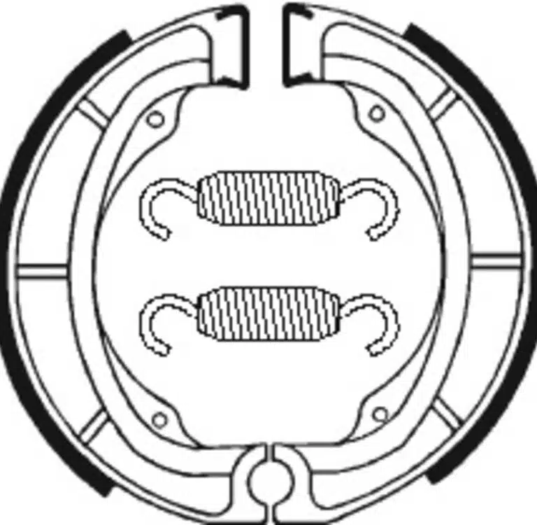 Airtime remschoenen organisch achterkant KX 250 1974-1981