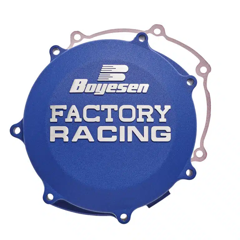 Boyesen Factory Koppelingsdeksel Blauw KTM SX-F 450 2016-2022 & EXC-F 450/500 2017-2023 & Husqvarna FC 450 2016-2022 & FE 450/501 2017-2023 & Gas Gas MC 450F 2021-2023