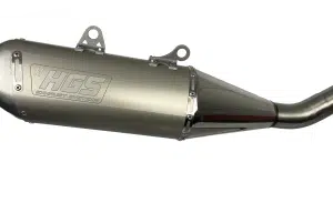 HGS uitlaatdemper grijs staal Honda CRF 250R 2022-