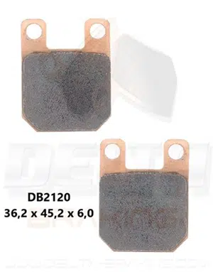 Delta Braking Sintered voor remblokken DB2120 Type D