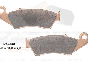 Delta Braking Sintered voor remblokken DB2230 Type N