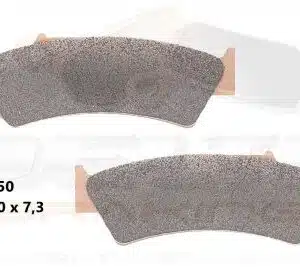 Delta Braking Sintered Voor remblokken DB2350 type D